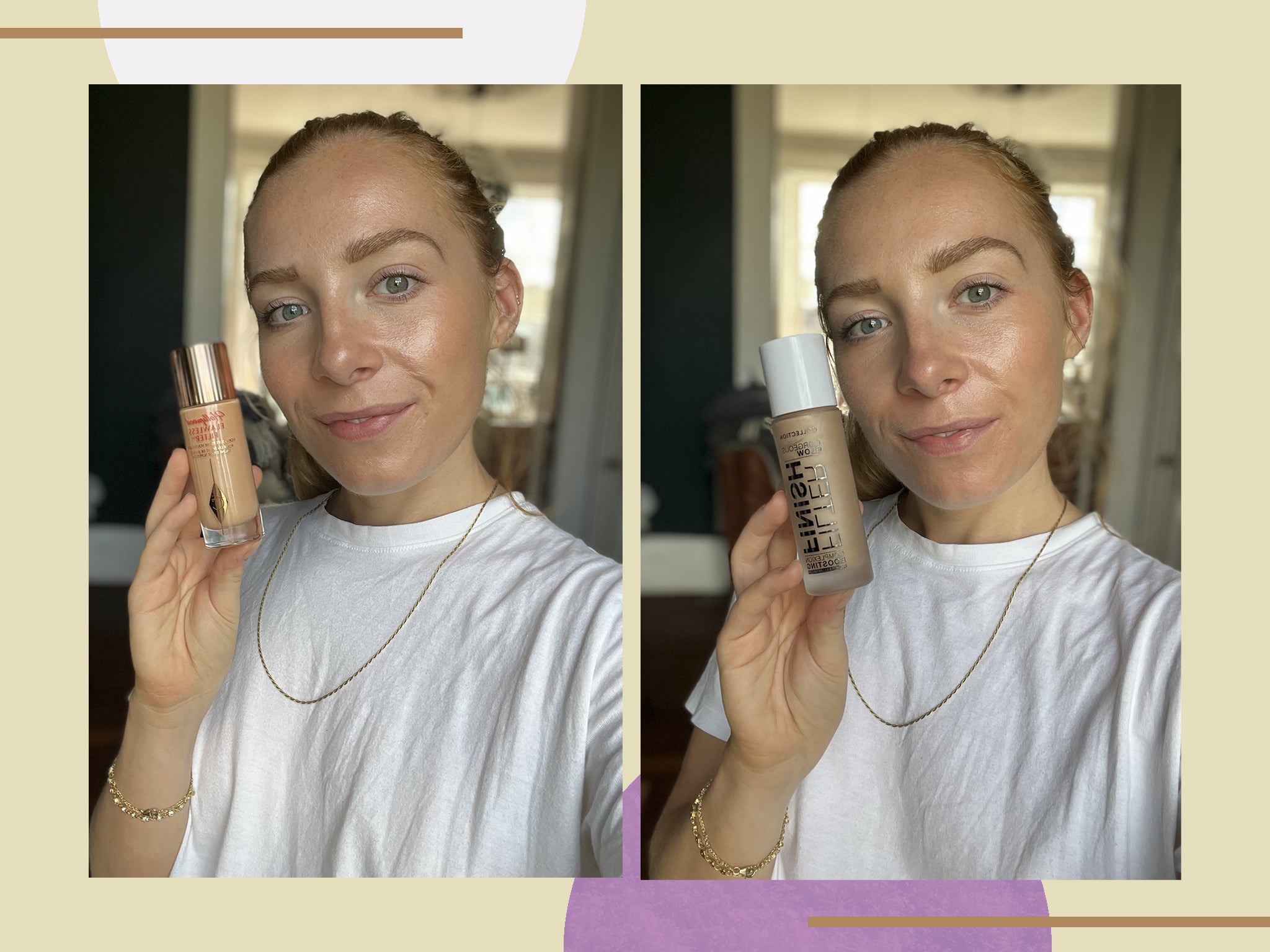 Charlotte Tilbury flawless filter vs Collection dupe, review The